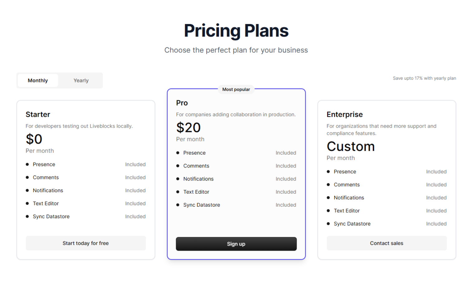 Payment Infrastructure Pricing